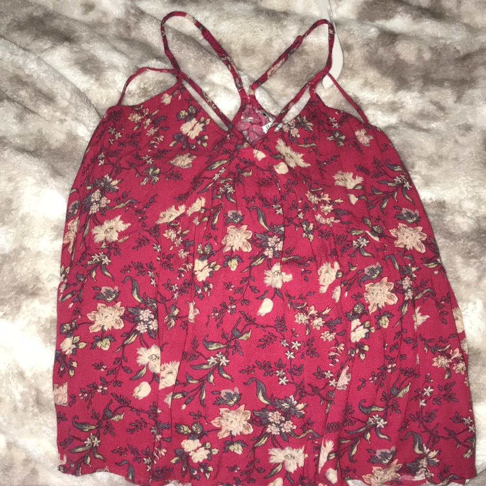 floral tank top